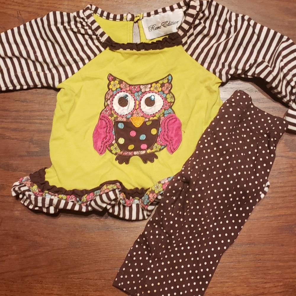 Owl pant set